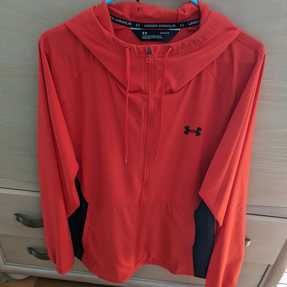 Men's Underarm Hooded Jacket - Picture 1 of 3
